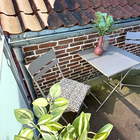 Skon Taglejlighed Midt I Apartment